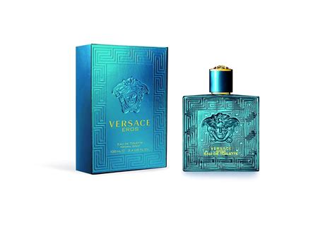 versace eros eau de toilette spray for men 3.4